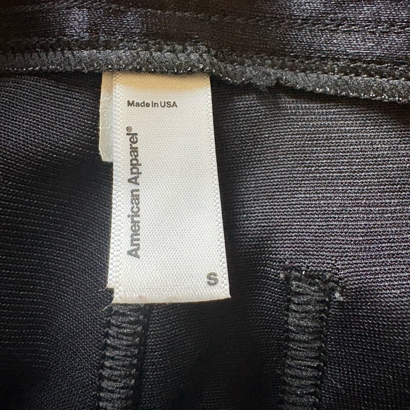 American Apparel Black Disco Pants - Picture 4 of 5